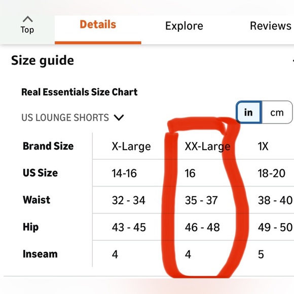 Real Essentials 3 Pack: Women's Pajama Shorts Sleep Lounge XXL - Picture 2 of 12